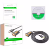 Кабель для передачі даних USB to COM M 2.0m DB9 RS-232 CR104 black Ugreen (20222) - Image 4