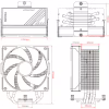 Кулер до процесора ID-Cooling Frozn A410 ARGB (FROZN A410 ARGB) - Image 7