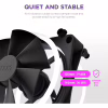 Кулер для корпуса NZXT F120RGB Duo - 120mm Dual- (RF-D12SF-B1) - Image 9