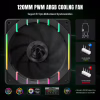 Кулер для корпуса Gamemax Tornado T12 ARGB - Image 7