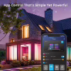 Світлодіодна стрічка Govee H615A LED 5.0m, RGB, WI-FI/Bluetooth, microphone, white (H615A3A3) - Image 5
