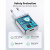 Зарядний пристрій Ugreen CD122 18W USB QC 3.0 Charger (White) (10133) - Image 3