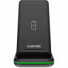 Зарядний пристрій Canyon WS- 304 Foldable 3in1 Wireless charger (CNS-WCS304B) - Image 2
