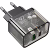 Зарядний пристрій HOCO N34 Dazzling dual-port Black (6931474799166) - Image 3