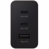 Зарядний пристрій Samsung 2xUSB-С 65W PD PPS/USB-A Black (EP-T6530NBEGEU) - Image 3