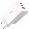 Зарядний пристрій XO CE13 PD65W GaN (2Type-C/1USB) White (XO-CE13-WH) - Image 2