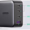 Зарядний пристрій Ugreen 4xUSB 100W (3xUSB-C+USB-A) Gan Tech Fast GAN Charger black CD226 (40747) - Image 3