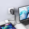Зарядний пристрій Ugreen 4xUSB 100W (3xUSB-C+USB-A) Gan Tech Fast GAN Charger black CD226 (40747) - Image 6