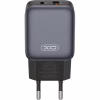 Зарядное устройство XO L156 USB-C PD30W + USB-A QC3.0 Black (L156.black) - Image 2