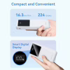 Батарея універсальна VENTION 10000mAh 22.5W 3A PD, QC/3.0, LED Display, White (FHKW0) - Image 7