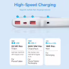 Батарея універсальна VENTION 10000mAh 22.5W 3A PD, QC/3.0, LED Display, White (FHKW0) - Image 8