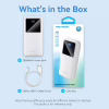 Батарея універсальна VENTION 20000mAh 22.5W 3A, PD, QC/3.0, LED Display, White (FHLW0) - Image 3