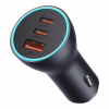 Зарядний пристрій Baseus 1xUSB + 2xUSB-C 65W Golden Contactor Pro dark gray (CGJP010013) - Image 2