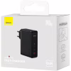 Зарядний пристрій Baseus 2xUSB-C 140W + 1xUSB GaN + cable USB-C to USB-C black (CCGP100201) - Image 7