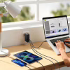 Зарядний пристрій Baseus 2xUSB-C 140W + 1xUSB GaN + cable USB-C to USB-C black (CCGP100201) - Image 9