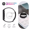 Ремінець до фітнес браслета Armorstandart для Xiaomi Smart Band 10/9/8 Platinum Grey (ARM86912) - Image 4