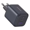 Зарядний пристрій Ugreen 2xUSB-C PD45W + 1xUSB QC3.0 GaN X527 gray (65156B) - Image 3