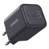 Зарядний пристрій Ugreen 2xUSB-C PD45W + 1xUSB QC3.0 GaN X527 gray (65156B) - Image 4