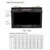 Монітор FPV Bluesky LCD5802D DVR 5.8GHz 40CH (LCD5802) - Image 7
