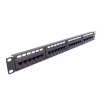 Патч-панель Hypernet 19" 24 порта UTP cat.6 з менеджментом кабеля (PP-KUTP6-24-NM-CM) - Image 3