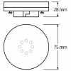 Лампочка Osram LED STAR, 4.9W, 470Lm, 4000K, GX53 (4058075433465) - Image 4