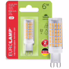 Лампочка Eurolamp LED G9 6W 600Lm 3000K (LED-G9-0630(220)) - Image 2