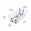 Ванночка Stokke Flexi Bath XL Складная Белая (535901) - Image 6