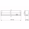 Светильник TITANUM LED Т5  20W 1.2М 5000K (TL-T5-20125) - Image 4