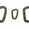Карабин туристический Tramp Набір 3 шт пластикових Green (UTRA-304-green) - Image 3