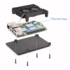 Корпус для Мікро ПК Kuongshun for Raspberry Pi 5 Alu 2 fans (RA787) - Image 5