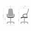 Офісне крісло Аклас Відаго Чорний (00127056) - Image 6