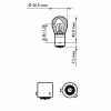Автолампа Philips 21W (12496 LLECO CP) - Image 3