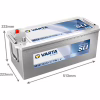 Акумулятор автомобільний Varta Black ProMotive 180Ah (680011140) - Image 3
