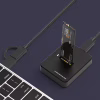 Док-станція для накопичувачів Gembird USB Type-C M.2 SATA NVME SSD (DD-U3M2) - Image 4