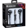 Навушники Defender Basic 609 Black-White (63609) - Image 2