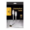 Кабель мультимедійний DisplayPort M to DisplayPort M 1.8m V1.2 Cablexpert (CC-DP2-6-W) - Image 2
