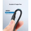 Дата кабель USB 2.0 AM to USB-C 0.5m 3.0A (18W) Nickel Plating US287 Black Ugreen (60115) - Image 7