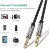 Кабель мультимедійний 3.5mm M to 3.5mm M 1.5m AV119 black Ugreen (10734) - Image 4