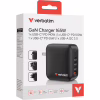 Зарядний пристрій Verbatim MiniGaN 165 W 4 ports (3xUSB-C/1xUSB-A) (32216) - Image 4