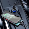 Зарядний пристрій Baseus USB + USB-C QC3.0 65W Particular Digital Display gray (CCKX-C0G) - Image 8