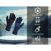Водонепроницаемые перчатки Dexshell ThermFit 3.0 Gloves темно-блакитні розмір M (DG12402HTB-M) - Image 4