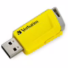 USB флеш накопичувач Verbatim 3x16GB Store 'n' Click Red/Blue/Yellow USB 3.2 (49306) - Image 2