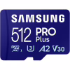 Карта пам'яті Samsung 512 GB microSDXC Pro Plus UHS-I U3 V30 A2 Class 10 + SD-adap (MB-MD512SA/EU) - Image 2