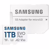 Карта пам'яті Samsung 1TB microSDXC Class UHS-I U3 V30 A2 EVO Plus + SD Adapter (MB-MC1T0SA/EU) - Image 3