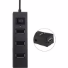 Концентратор Voltronic USB 3.0 to 4xUSB black (YT-HUB4-B) - Image 2