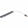 Концентратор Maxxter USB-C to 1xUSB 3.0 + 2xUSB 2.0 + 1xUSB-C PD100W + 1xUSB-C (HU3C-4P1PD-01) - Image 2