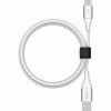 Дата кабель USB 2.0 AM to USB-C 1.0m braided white Belkin (CAB002BT1MWH) - Image 4