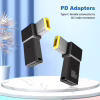 Переходник PD 100W USB-C F to DC Male Jack square mouth Lenovo Thinkpad ST-Lab (PD100W-Lenovo) - Image 5