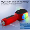 Микрофон Promate VocalMic Bluetooth 2 x AUX LED Red (vocalmic.red) - Image 4