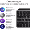 Клавіатура Logitech MX Keys Mini для MAC Wireless UA Space Grey (920-012652) - Image 2